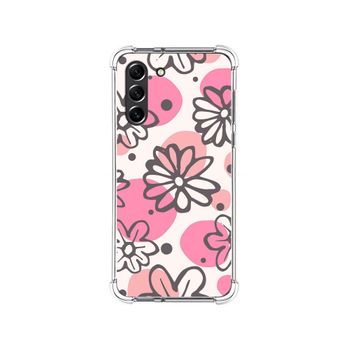 Funda Silicona Antigolpes Para Samsung Galaxy S21 Fe 5g Diseño Flores 09