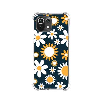 Funda Silicona Antigolpes Para Xiaomi Mi 11 Lite 4g / 5g / 5g Ne Diseño Flores 08