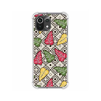 Funda Silicona Antigolpes Para Xiaomi Mi 11 Lite 4g / 5g / 5g Ne Diseño Flores 11