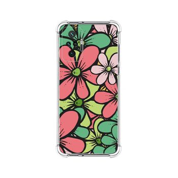 Funda Silicona Antigolpes Para Xiaomi Redmi Note 10 Pro Diseño Flores 02