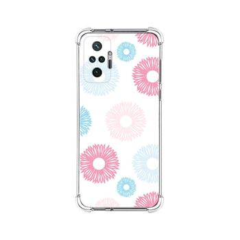 Funda Silicona Antigolpes Para Xiaomi Redmi Note 10 Pro Diseño Flores 06