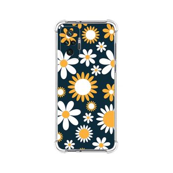 Funda Silicona Antigolpes Para Xiaomi Redmi Note 10 Pro Diseño Flores 08