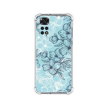 Funda Silicona Antigolpes Para Xiaomi Redmi Note 11 / 11s Diseño Flores 03