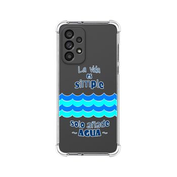 Funda Silicona Antigolpes Para Samsung Galaxy A33 5g Diseño Agua