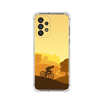 Funda Silicona Antigolpes Para Samsung Galaxy A33 5g Diseño Ciclista