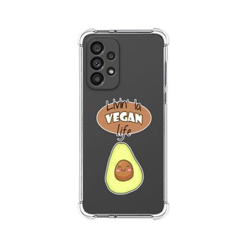 Funda Silicona Antigolpes Para Samsung Galaxy A33 5g Diseño Vegan Life