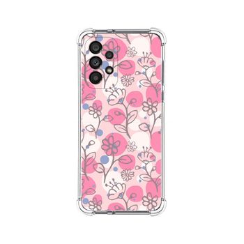 Funda Silicona Antigolpes Para Samsung Galaxy A33 5g Diseño Flores 07