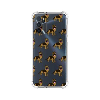 Funda Silicona Antigolpes Para Oppo A16 / A16s Diseño Perros 09