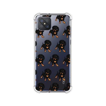 Funda Silicona Antigolpes Para Oppo Reno 4z 5g Diseño Perros 10