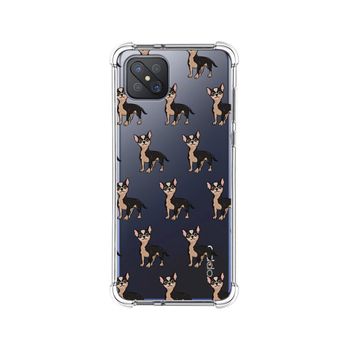 Funda Silicona Antigolpes Para Oppo Reno 4z 5g Diseño Perros 11