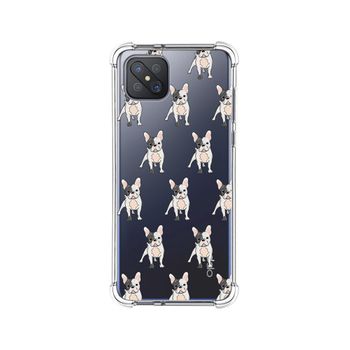 Funda Silicona Antigolpes Para Oppo Reno 4z 5g Diseño Perros 12