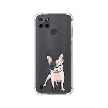 Funda Silicona Antigolpes Para Realme C21y / C25y Diseño Perros 06