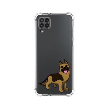 Funda Silicona Antigolpes Para Samsung Galaxy A22 4g / M22 Diseño Perros 03