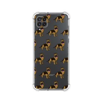 Funda Silicona Antigolpes Para Samsung Galaxy A22 4g / M22 Diseño Perros 09