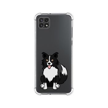 Funda Silicona Antigolpes Para Samsung Galaxy A22 5g Diseño Perros 01