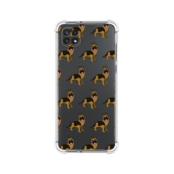 Funda Silicona Antigolpes Para Samsung Galaxy A22 5g Diseño Perros 09