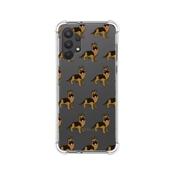 Funda Silicona Antigolpes Para Samsung Galaxy A32 4g Diseño Perros 09