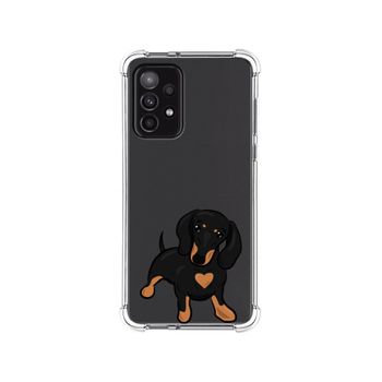 Funda Silicona Antigolpes Para Samsung Galaxy A52 / A52 5g / A52s 5g Diseño Perros 04