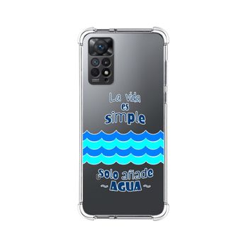 Funda Silicona Antigolpes Para Xiaomi Redmi Note 11 Pro / 11 Pro 5g Diseño Agua