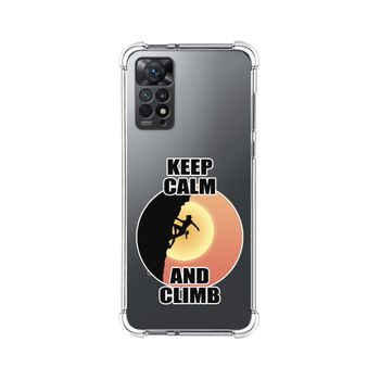 Funda Silicona Antigolpes Para Xiaomi Redmi Note 11 Pro / 11 Pro 5g Diseño Mujer Escalada