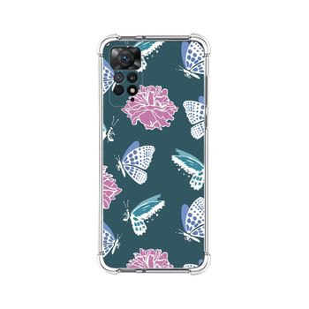 Funda Silicona Antigolpes Para Xiaomi Redmi Note 11 Pro / 11 Pro 5g Diseño Flores 10