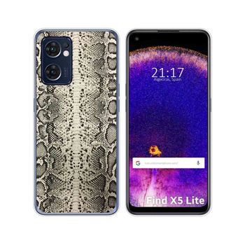 Funda Silicona Para Oppo Find X5 Lite 5g Diseño Animal 01