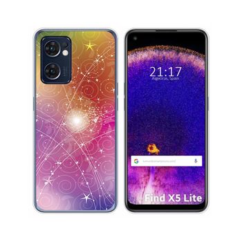 Funda Silicona Para Oppo Find X5 Lite 5g Diseño Abstracto