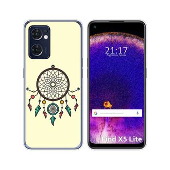 Funda Silicona Para Oppo Find X5 Lite 5g Diseño Atrapasueños