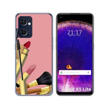 Funda Silicona Para Oppo Find X5 Lite 5g Diseño Brochas