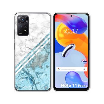 Funda Silicona Para Xiaomi Redmi Note 11 Pro / 11 Pro 5g Diseño Mármol 02