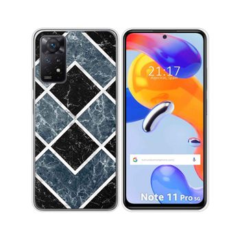 Funda Silicona Para Xiaomi Redmi Note 11 Pro / 11 Pro 5g Diseño Mármol 06