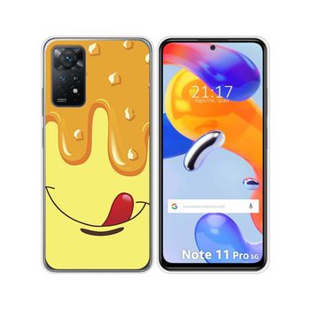 Funda Silicona Para Xiaomi Redmi Note 11 Pro / 11 Pro 5g Diseño Helado Vainilla