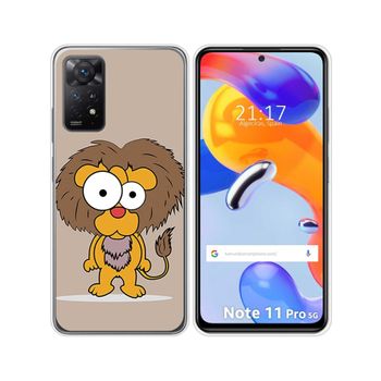 Funda Silicona Para Xiaomi Redmi Note 11 Pro / 11 Pro 5g Diseño Leon