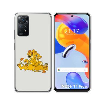 Funda Silicona Para Xiaomi Redmi Note 11 Pro / 11 Pro 5g Diseño Leones