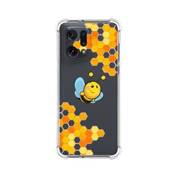 Funda Silicona Antigolpes Para Oppo Find X5 5g Diseño Abeja