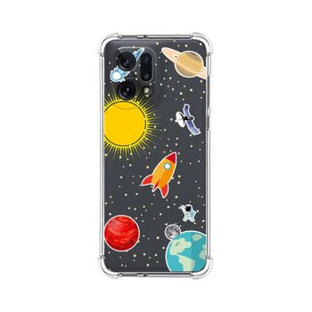 Funda Silicona Antigolpes Para Oppo Find X5 5g Diseño Espacio