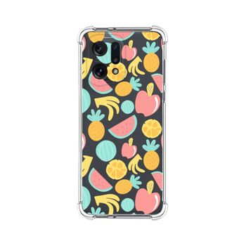 Funda Silicona Antigolpes Para Oppo Find X5 5g Diseño Frutas 02