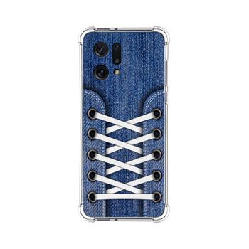 Funda Silicona Antigolpes Para Oppo Find X5 5g Diseño Zapatillas 01