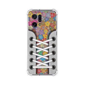 Funda Silicona Antigolpes Para Oppo Find X5 5g Diseño Zapatillas 05