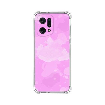 Funda Silicona Antigolpes Para Oppo Find X5 5g Diseño Acuarela 04