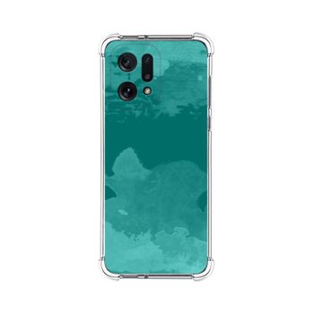 Funda Silicona Antigolpes Para Oppo Find X5 5g Diseño Acuarela 06