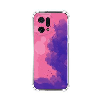 Funda Silicona Antigolpes Para Oppo Find X5 5g Diseño Acuarela 07