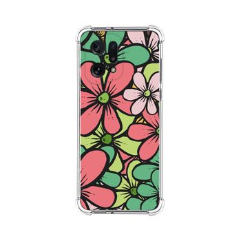 Funda Silicona Antigolpes Para Oppo Find X5 5g Diseño Flores 02