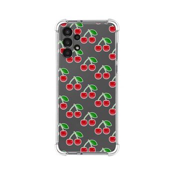 Funda Silicona Antigolpes Para Samsung Galaxy A13 4g Diseño Cerezas