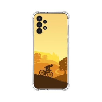 Funda Silicona Antigolpes Para Samsung Galaxy A13 4g Diseño Ciclista