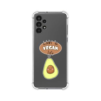 Funda Silicona Antigolpes Para Samsung Galaxy A13 4g Diseño Vegan Life