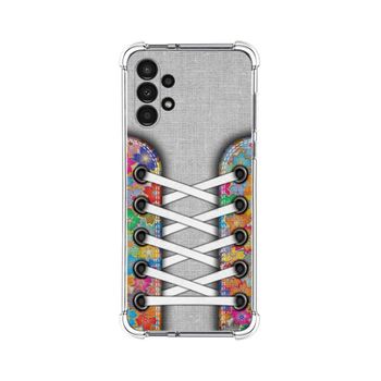 Funda Silicona Antigolpes Para Samsung Galaxy A13 4g Diseño Zapatillas 04