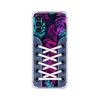 Funda Silicona Antigolpes Para Samsung Galaxy A13 4g Diseño Zapatillas 07