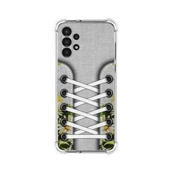 Funda Silicona Antigolpes Para Samsung Galaxy A13 4g Diseño Zapatillas 08