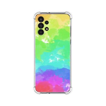 Funda Silicona Antigolpes Para Samsung Galaxy A13 4g Diseño Acuarela 03